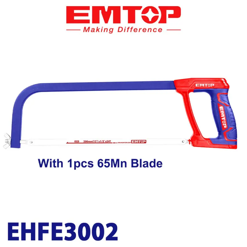 Emtop EHFE3002 | Metal Saw 300mm Durable Frame