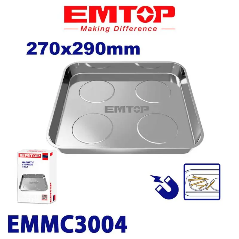 Emtop EMMC3004 | Magnetic Iron Tray 270x290mm