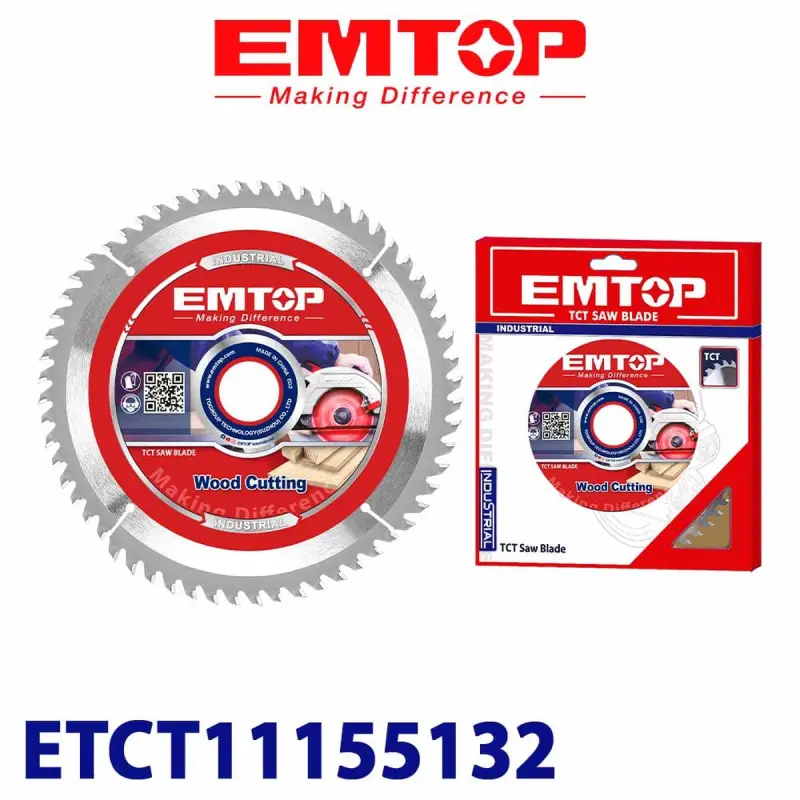 Emtop ETCT11155132 | Wood Cutting Disc 115mm 18T