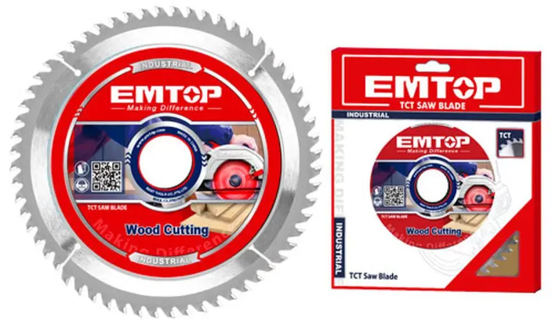 Emtop ETCT125423 | Wood Saw Blade 254mm 60T
