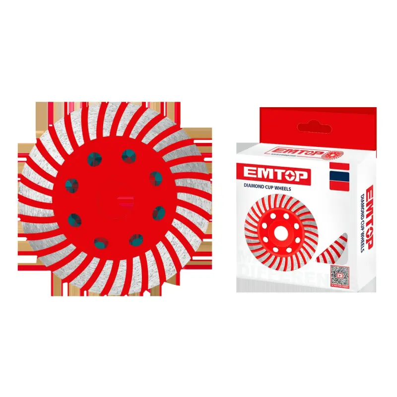 Emtop EDGH011251 | Concrete Grinding Disc 125x22.2mm