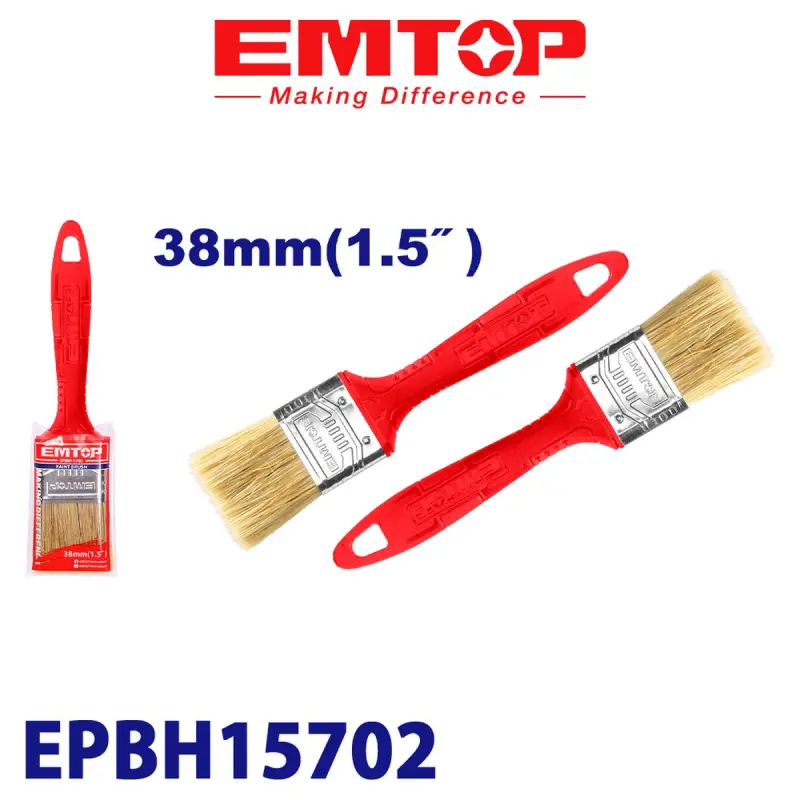 Emtop EPBH15702 | Малярная кисть 1,5 дюйма синтетика