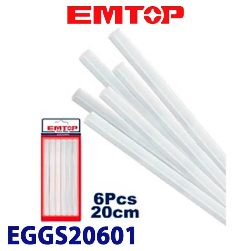 Emtop EGGS20601 | Yelim Taýajyklary 11,2 mm 6 sany