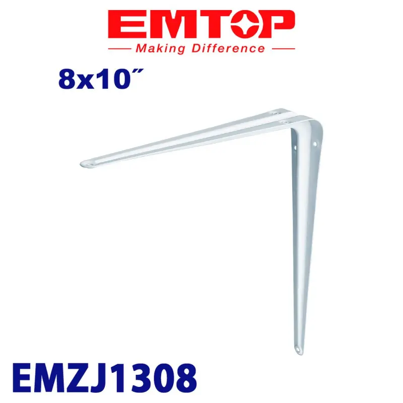 Emtop EMZJ1308 | Полочный уголок 8x10 см стальной