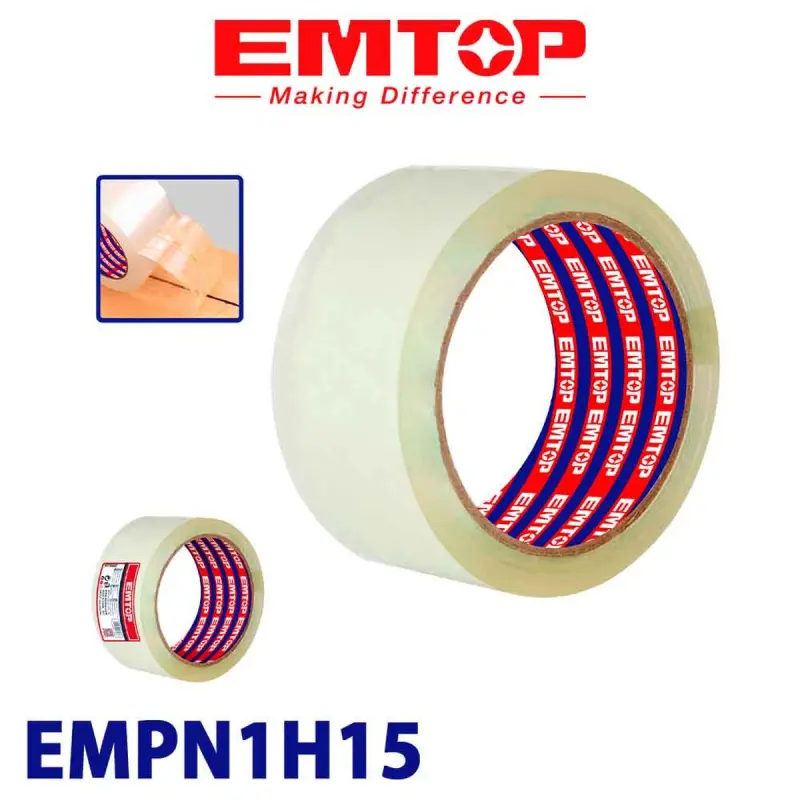Emtop EMPN1H15 | Упаковочная лента 50м x 48мм