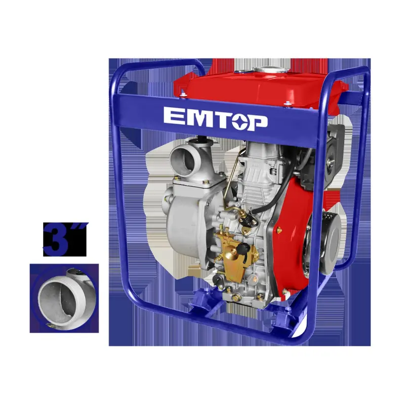 Emtop EDWP8011 | Dizel suw nasosy 80mm 1000L/min