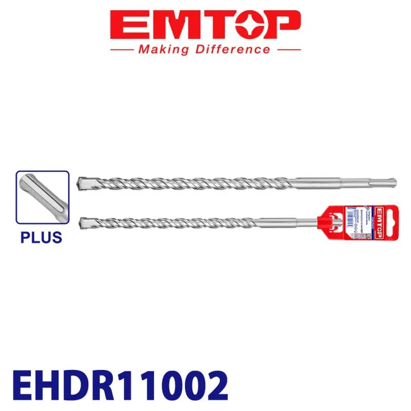 Emtop EHDR11002 | Concrete Drill Bit 10x160mm SDS-Plus