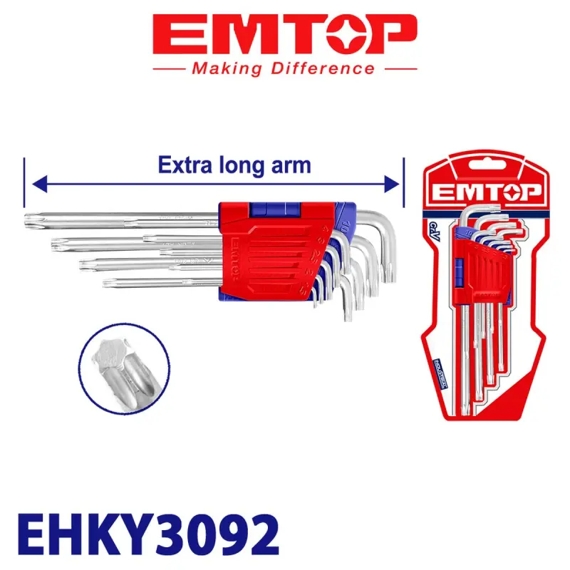 Emtop EHKY3092 | 9 sanylyk uly altlyk açar toplumy