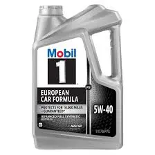 Mobil 1 Advanced Full Synthetic Motor Oil 5W-40 4.73L