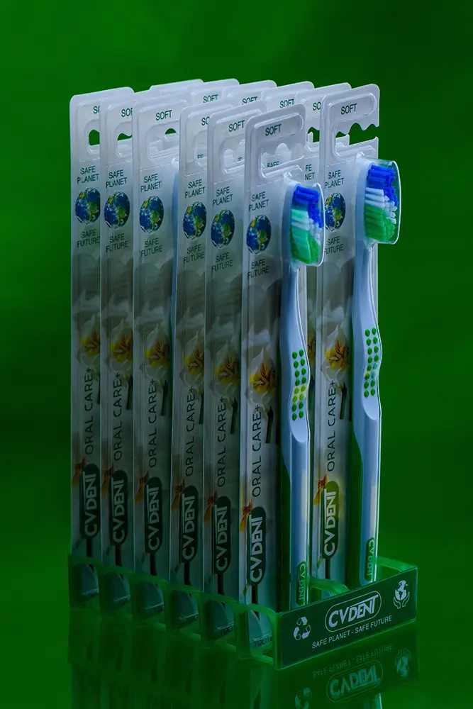 Зубная щетка CV-DENT ORAL CARE PLUS Medium (24 шт.)