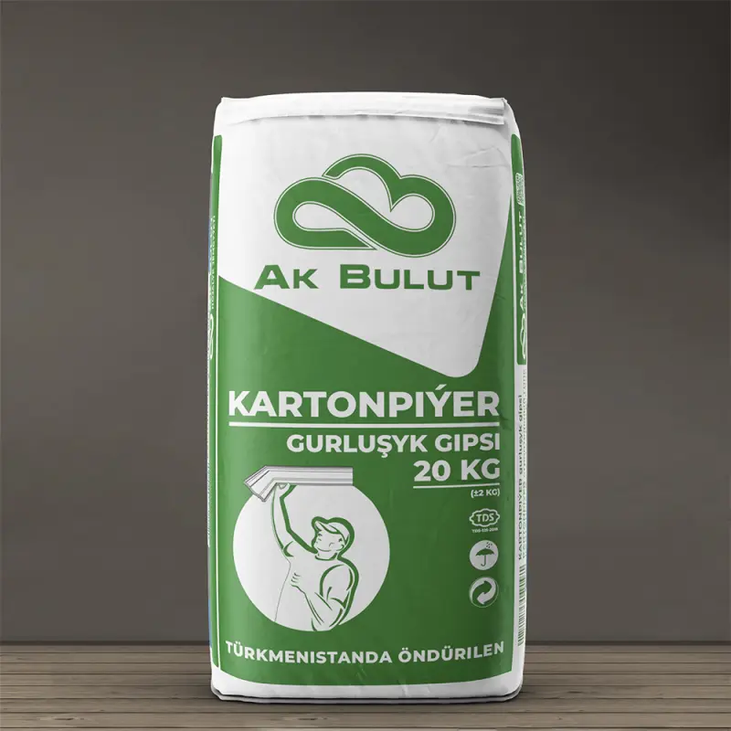 Ak bulut Kartonpiyer | Construction Gypsum 20 kg