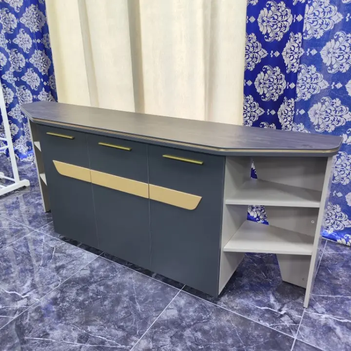 Konfull July | Office Furniture Set Desk, Coffee Table, Cabinet