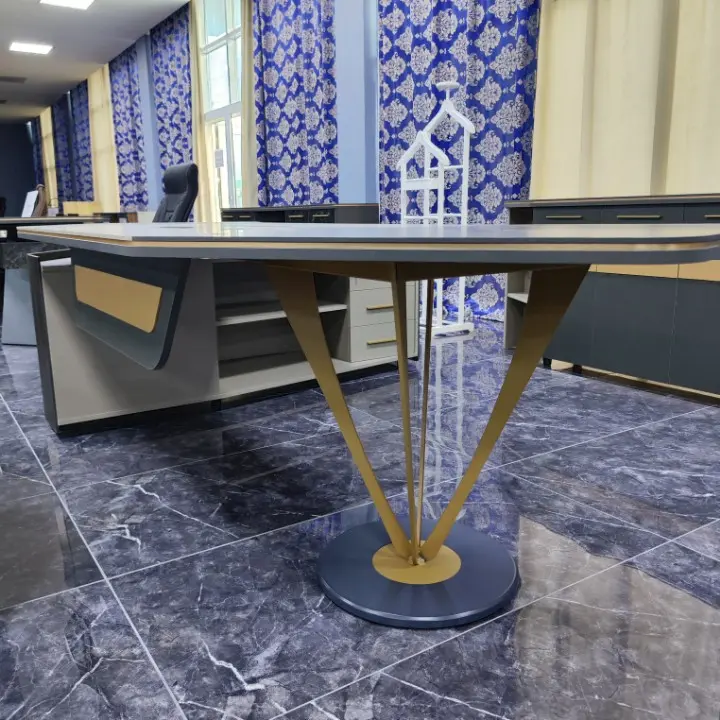 Konfull July | Office Furniture Set Desk, Coffee Table, Cabinet