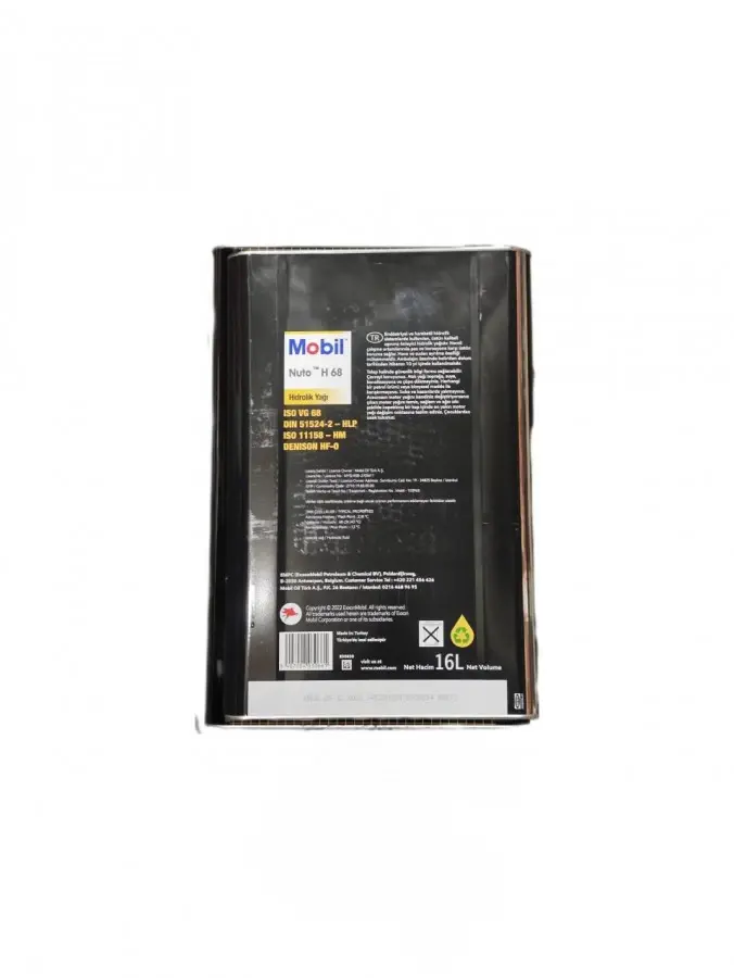 Mobil Nuto H 68 | Gidrawliki ýag 16L ISO VG 68