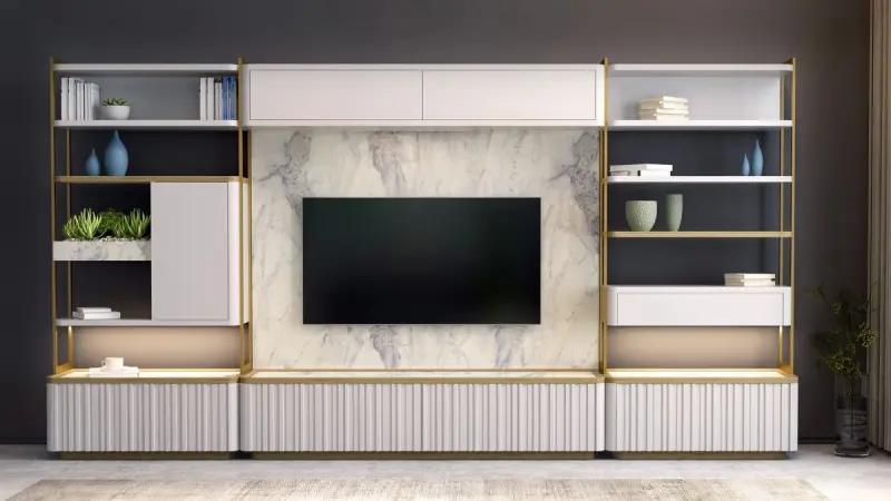 LIONTE 14281 | ТВ тумба 180 см современный дизайн