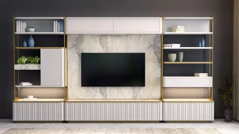 LIONTE 14282 3200415407 | Тумба под ТВ с ящиком 94 см