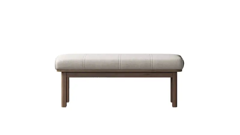 LUCENTA 3200420384 | Bench-Pouf Commercial Upholstered Seating