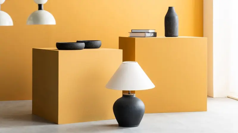 LUCENTA 3200420550 | Настольная лампа керамика