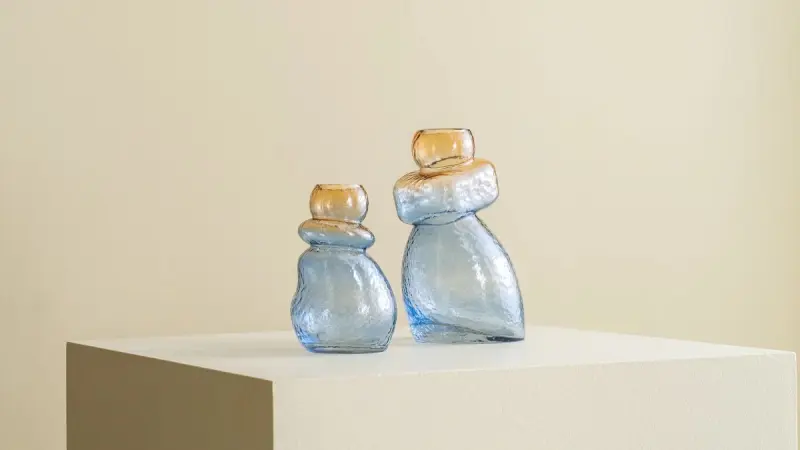 MAGLIERA 3200421131 | Large Glass Vase Durable Display