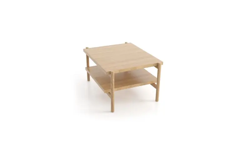 MARSA 3200422611 | Square Coffee Table High-Durability Composite