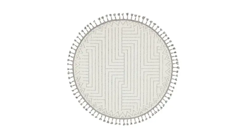 ROMA 3200392237 | Круглый ковер 160x160 см Прочные синтетические волокна