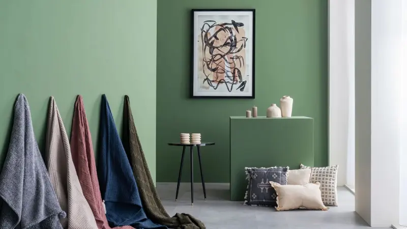 TABLO 3200421782 | Framed Canvas Print 60x90 cm Chaos Design