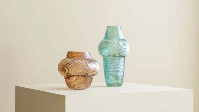 DOLCE 3200421138 | Большая стеклянная ваза премиальное стекло