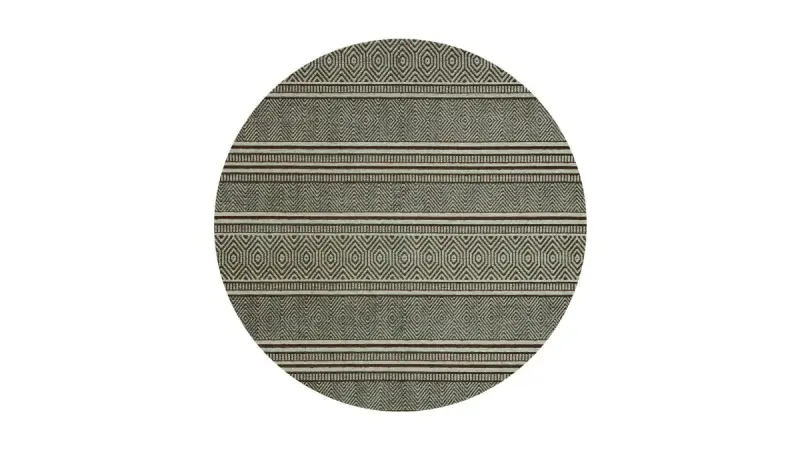 ETHNIC 3200392240 | Круглый ковер 160x160 см синтетика