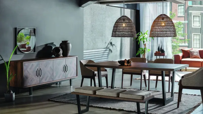 HARDY 3200413506 | Металлический стол 200x100 см