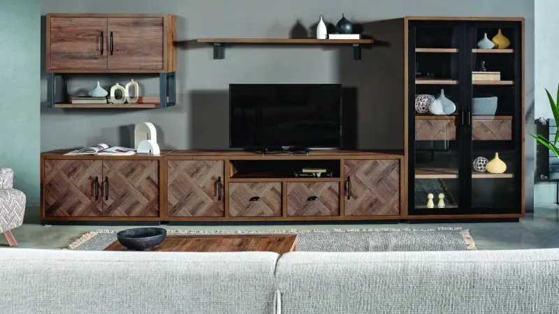 HARDY 13081 3200413510 | Навесной шкаф для ТВ белый 1200x400x350 мм