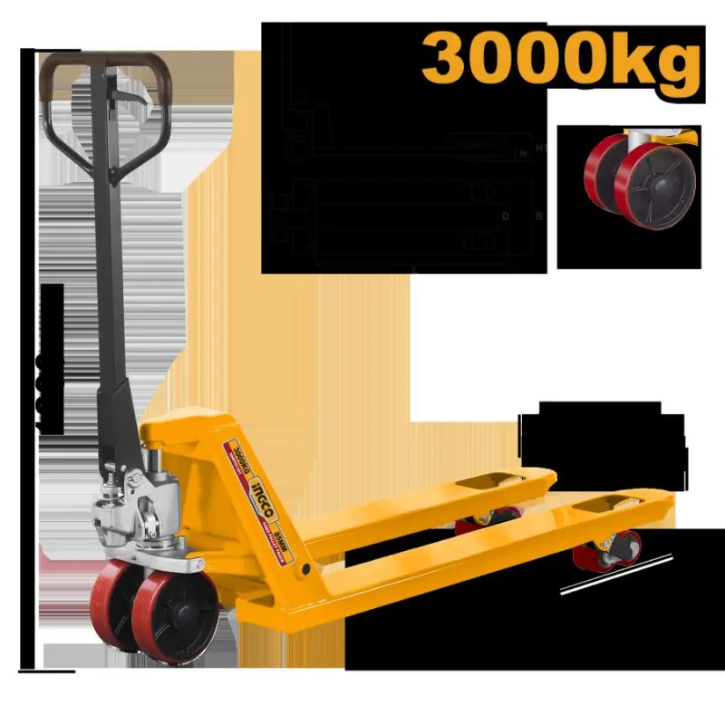 Ingco HHPT01301 el arabasy 3000 kg agyr ýükler üçin