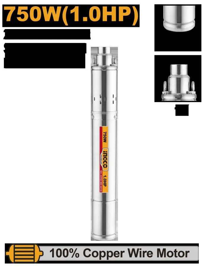 Ingco SWP7501 3 dýuým nurbat nasosy 33 l/min