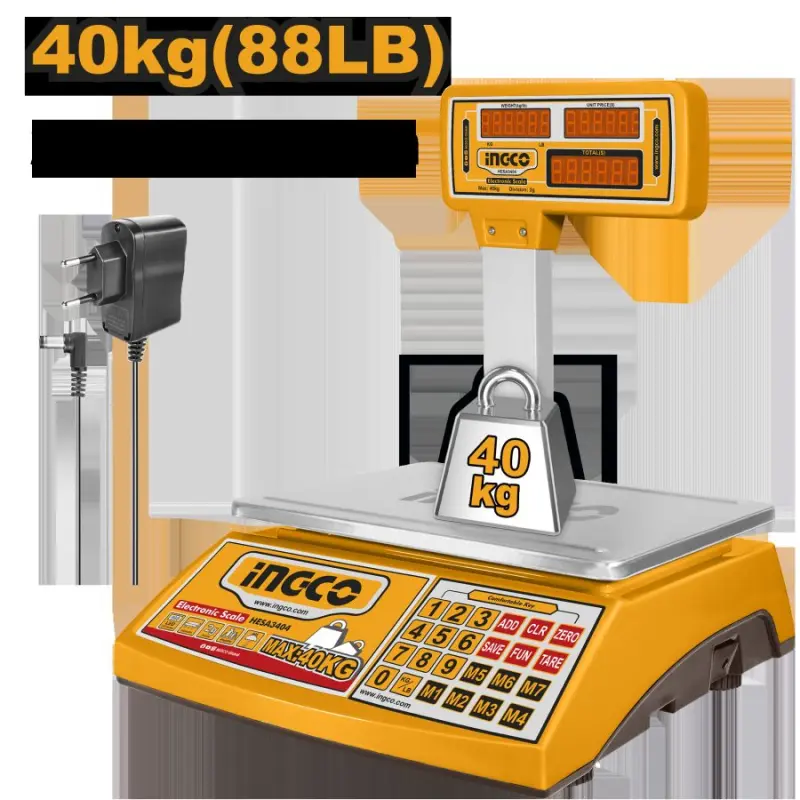 Ingco HESA3404 40kg elektron tarelkasy