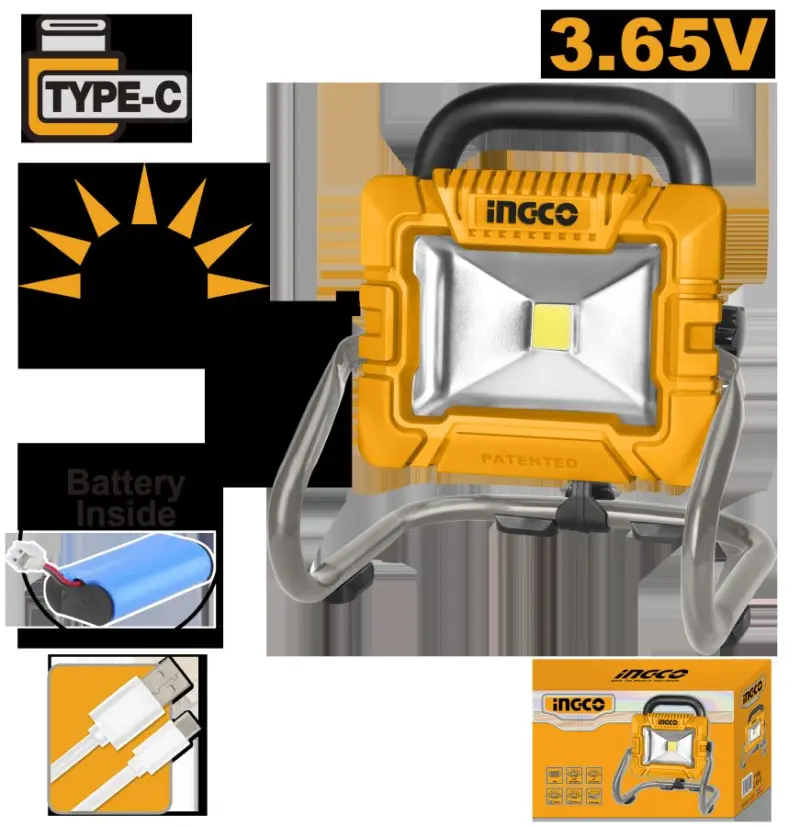 Ingco HRLF4415 göçme litiý-ion çyrasy