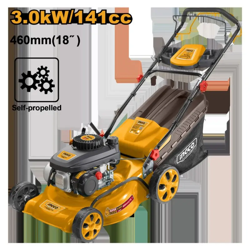 Ingco GLM141182 benzinli çalgyçysy 3,0 kW 141 sm³ 460 mm