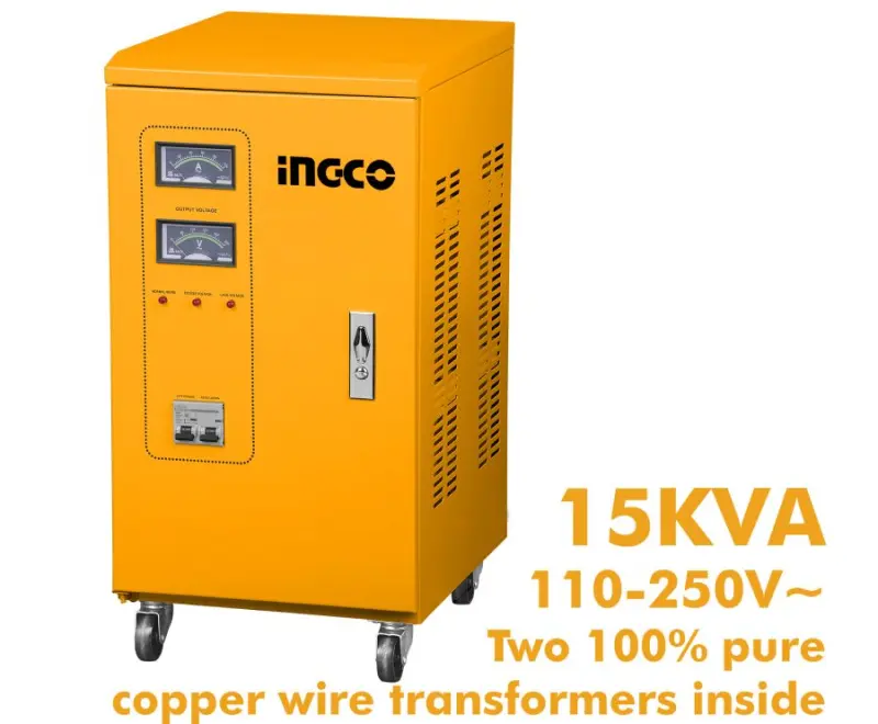 Ingco VS1503 Awtomatiki AC naprýaženiýe sazlaýjy 15kVA 110~250V