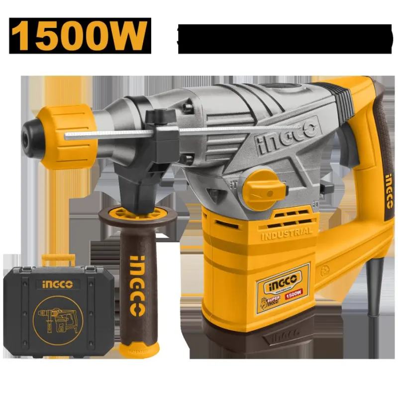 Ingco RH15008 36mm 1500W perforator – professional iş üçin
