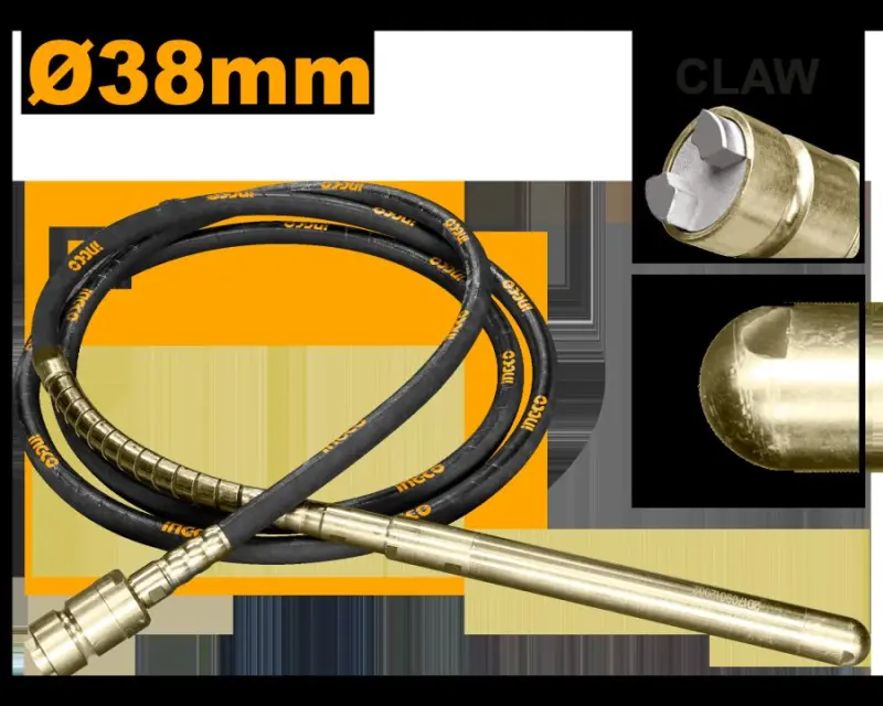 Ingco titrediji üçin mil bilen 38mm 46.5sm VBP1381