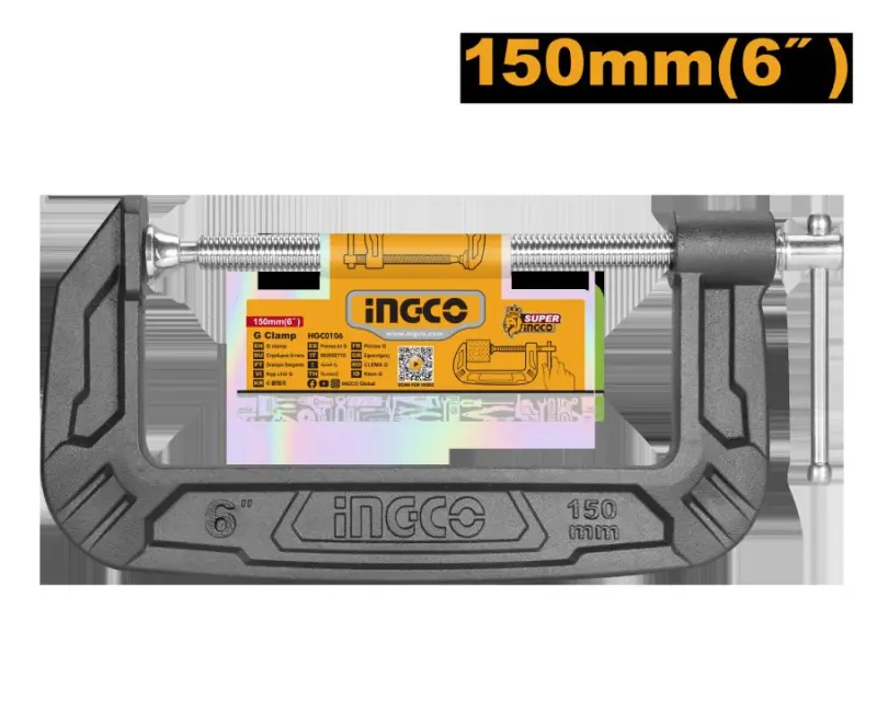 Ingco G-klamp 6R 150mm HGC0106