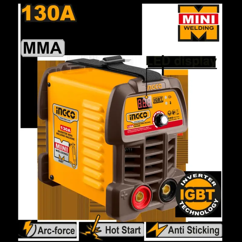 Ingco MMA 130A invertor kebşirleýji enjam ING-MMA13049