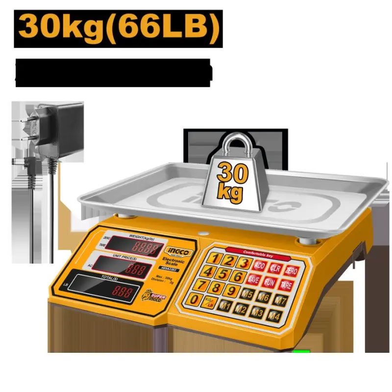 Электронные весы Ingco 30 кг HESA3303