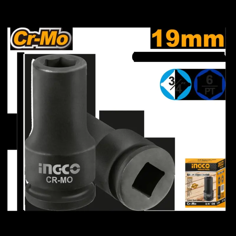 Ударная головка Ingco 3/4"DR HHIS3424L