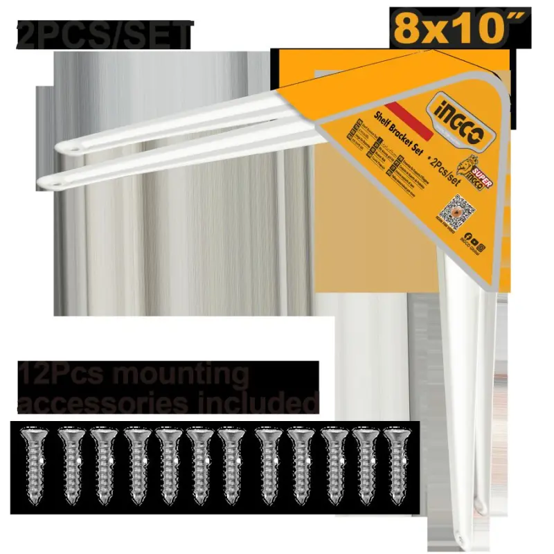 Ingco HSB10810 20x25 sm polka üçin kronşteýn toplumy | Berk polat gurluşy