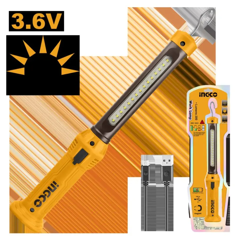 Ingco HWLI35261 3.5Вт Подвесная рабочая лампа