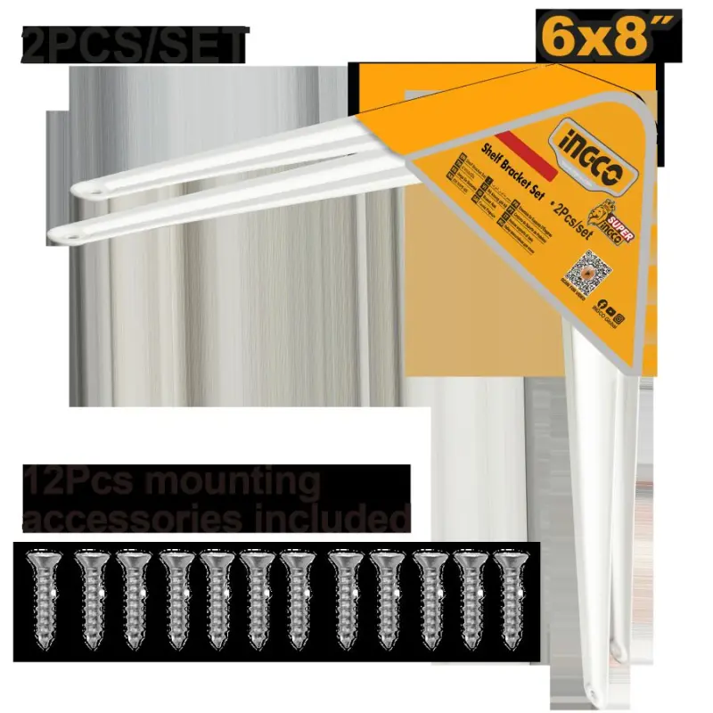 Ingco Комплект кронштейнов 15x20см HSB10608