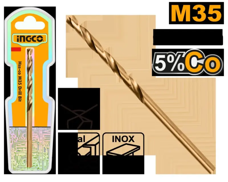Сверло Ingco M35 HSS-CO 35 5%Co 14.0 мм
