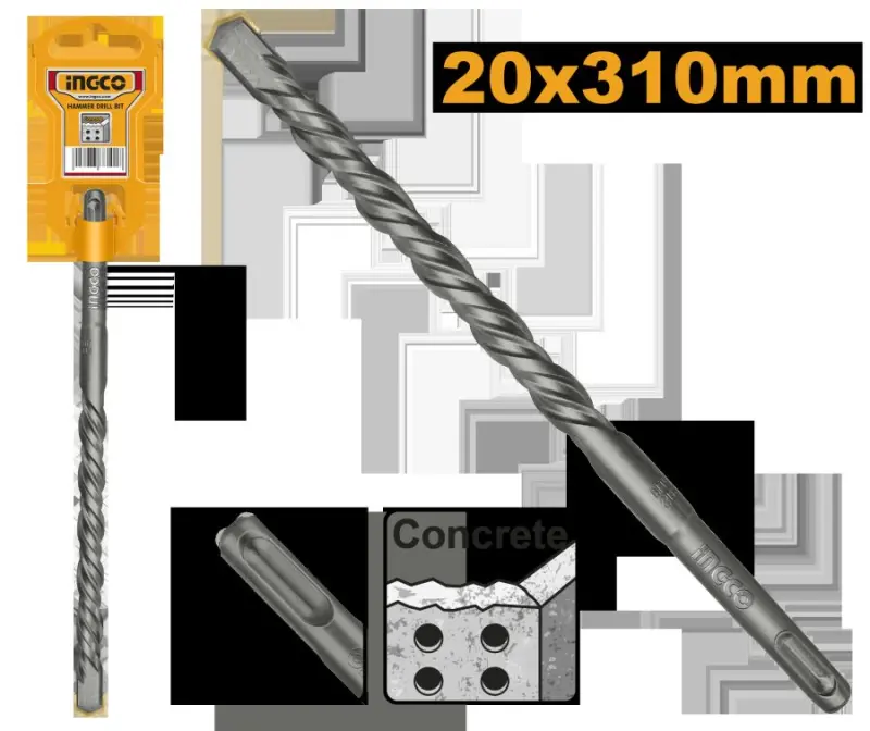Бур по бетону Ingco SDS Plus 20x310мм DBH1212003