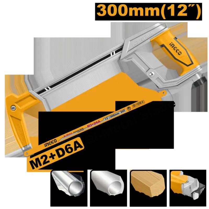 Профессиональная ножовочная рама Ingco 300мм HHF3088