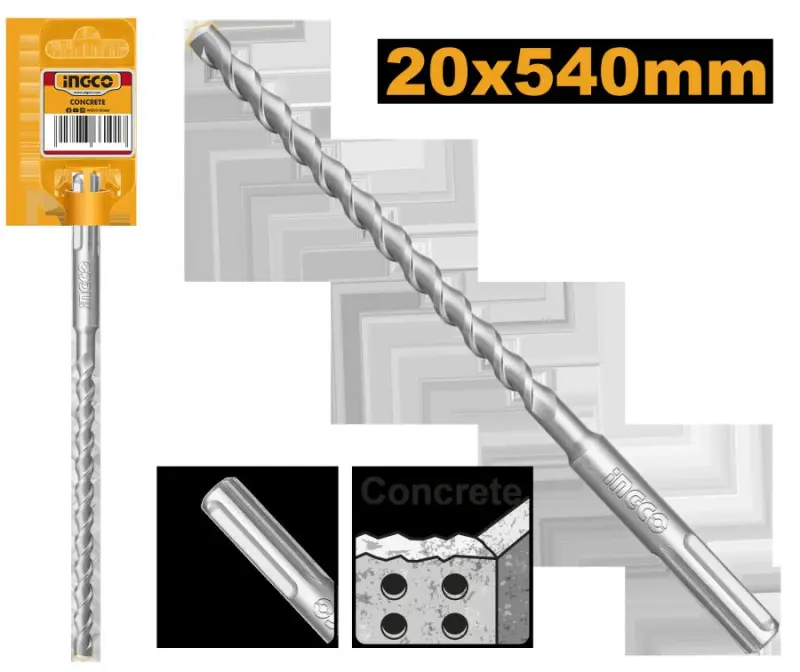 Сверло по бетону Ingco 20x540мм DBH1242005