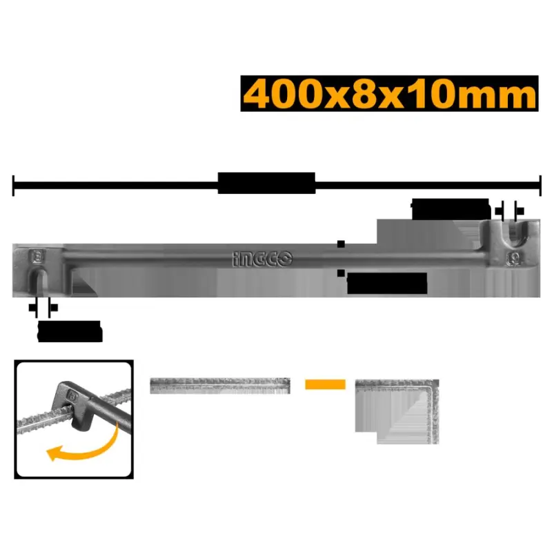 Ключ для гибки арматуры Ingco HBB08101